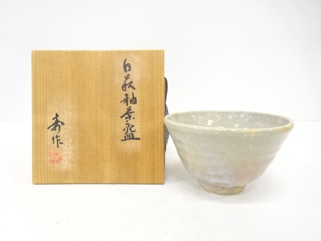 JAPANESE TEA CEREMONY / HAGI WARE TEA CHAWAN / ARTISAN WORK